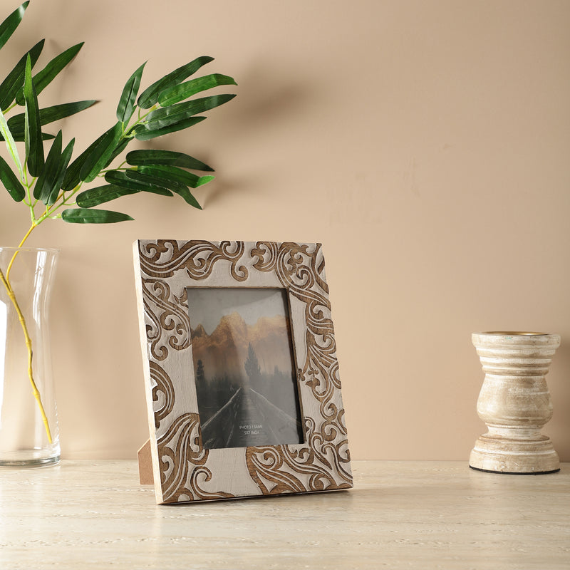 Vintage Wooden Photoframe