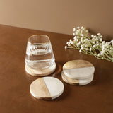 Wooden Mix Coasters- Set of 4