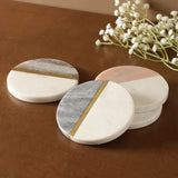 Dual Marble Coasters- Set of 4