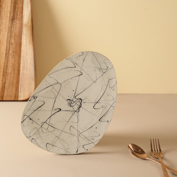 Meena Print Wooden Cheese Board