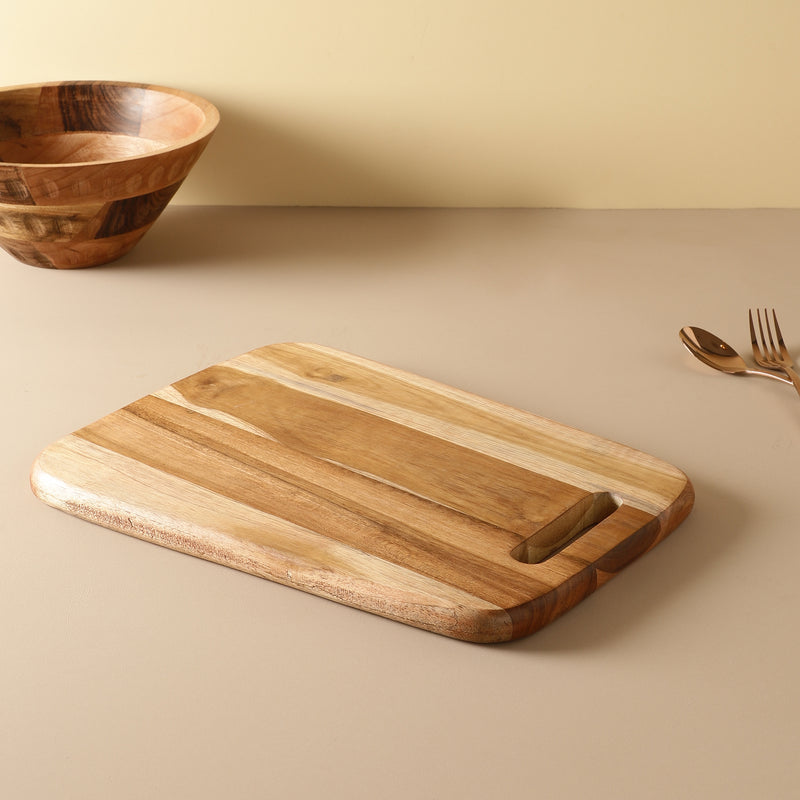 Trapez Wooden Cutting Board