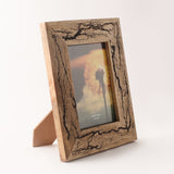 Burnt Wooden Photoframe