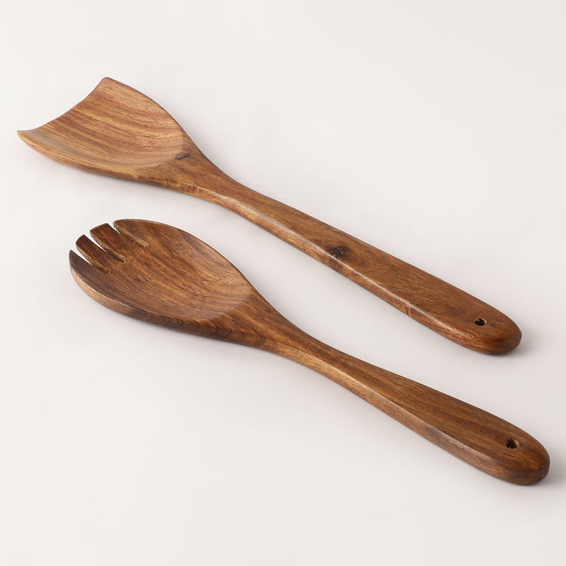 Wooden Salad Server- Set of 2