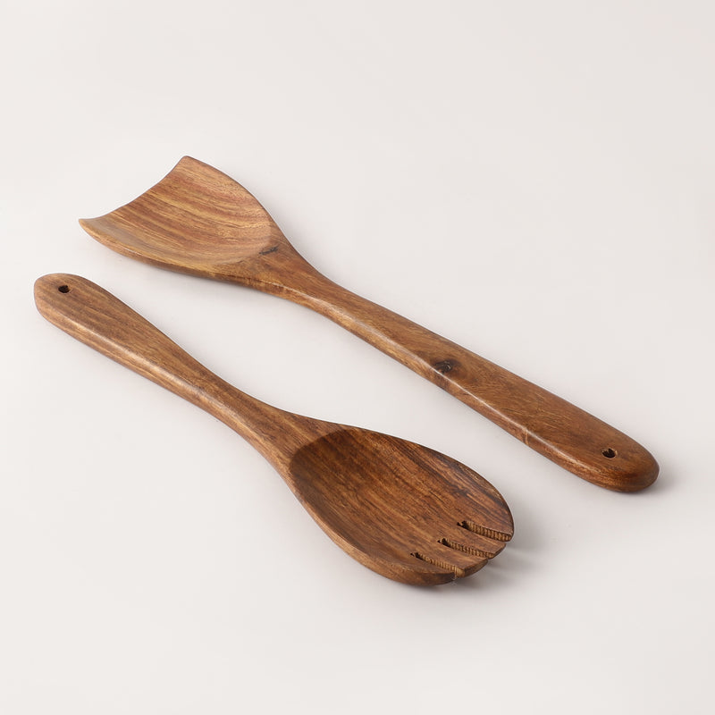 Wooden Salad Server- Set of 2