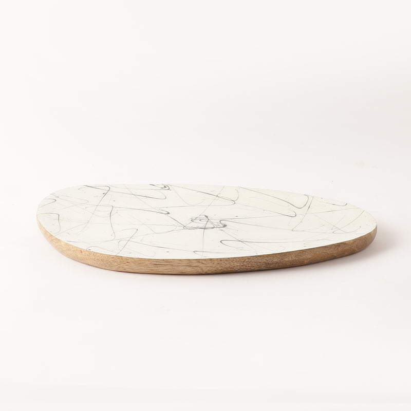 Meena Print Wooden Cheese Board