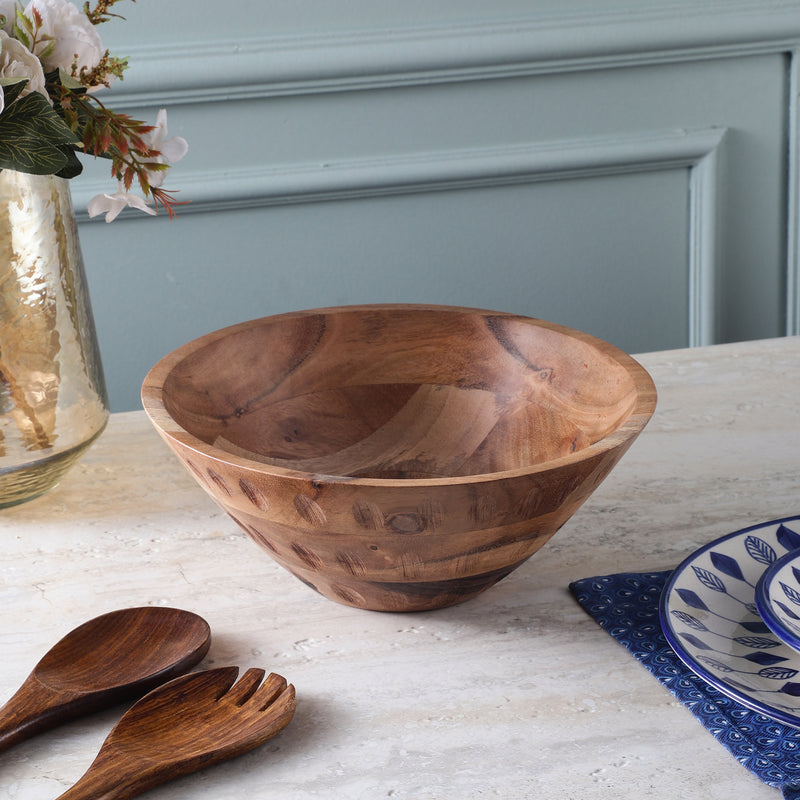 Timber Wooden Salad Bowl- Small