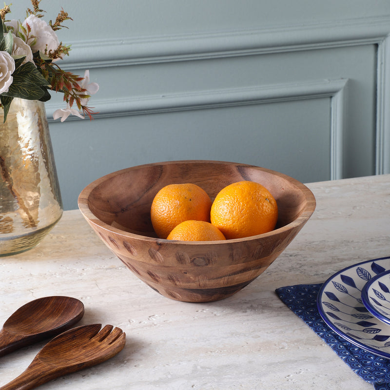 Timber Wooden Salad Bowl- Small